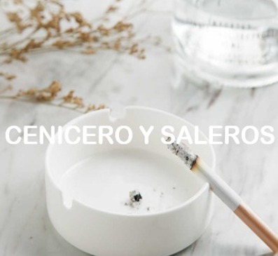 Ceniceros y saleros